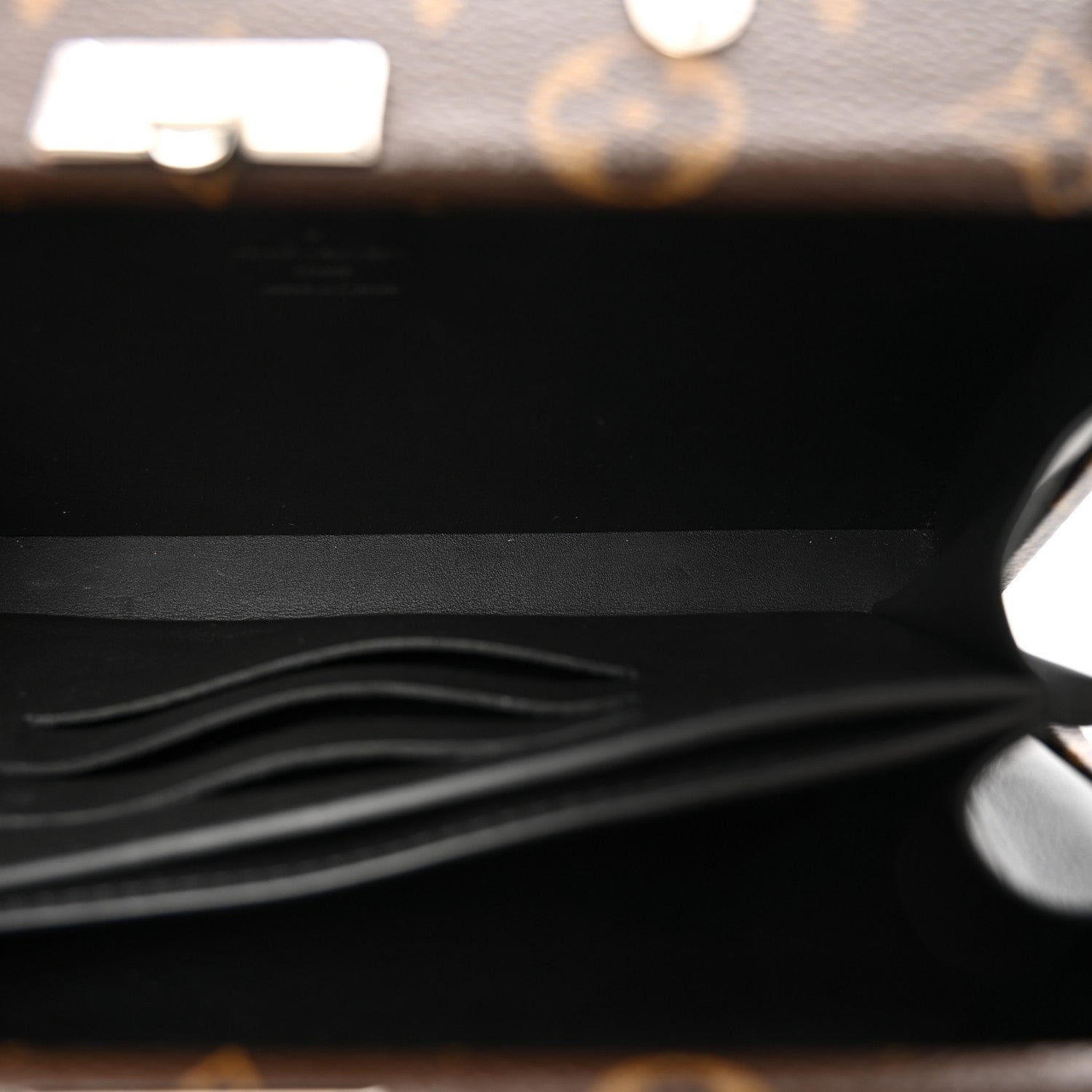 Louis Vuitton Monogram Wallet Trunk Black 5 of 7
