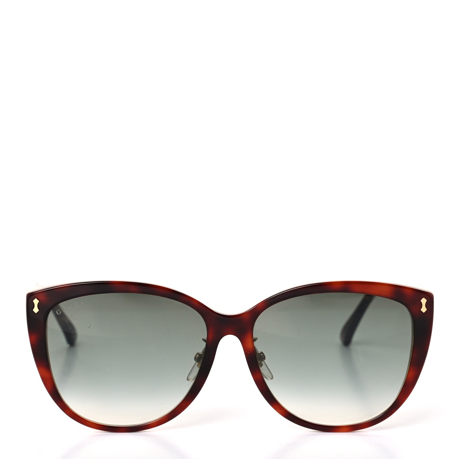 Gucci Acetate Cat Eye Sunglasses GG0193SK Tortoise 2 of 7