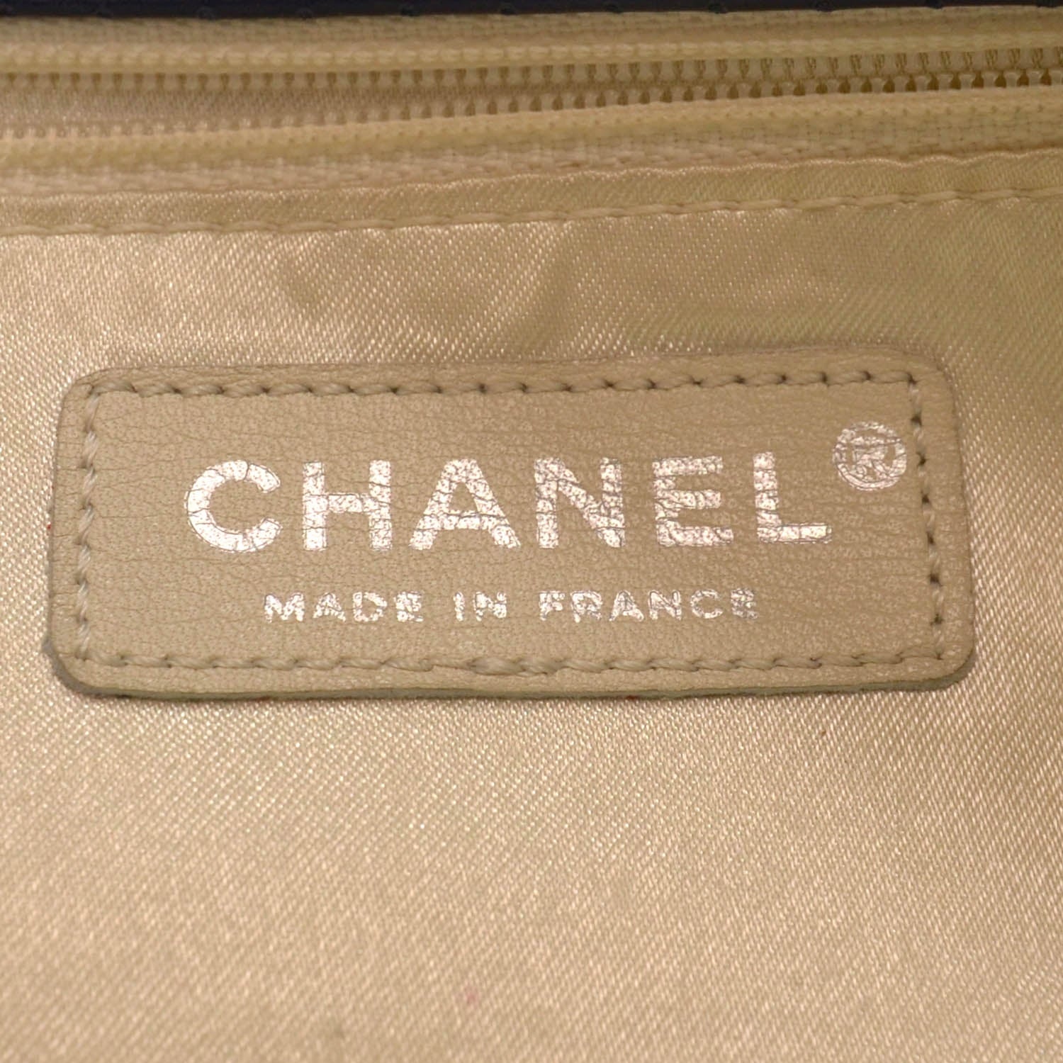 Chanel Calfskin Perforated 50's Satchel Marine Fonce 5 of 8