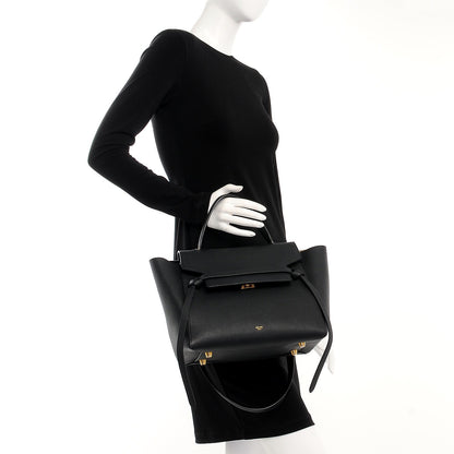 Celine Baby Grained Calfskin Mini Belt Bag Black 4 of 26