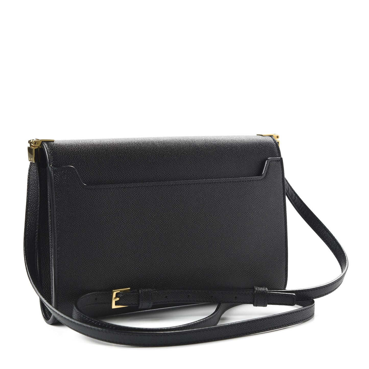 Grain De Poudre Mini Uptown Crossbody Bag Black