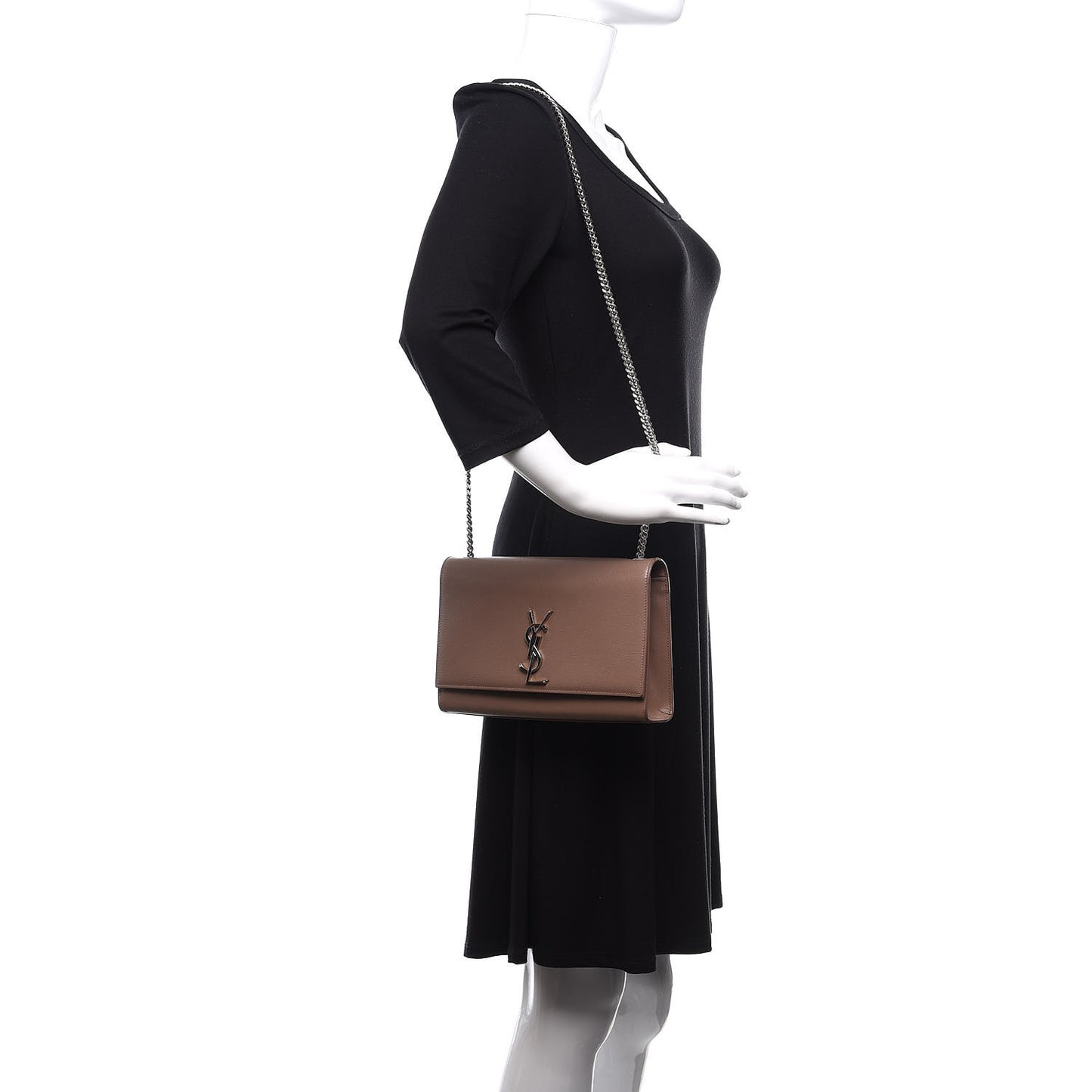 Grain De Poudre Medium Monogram Kate Satchel Fard