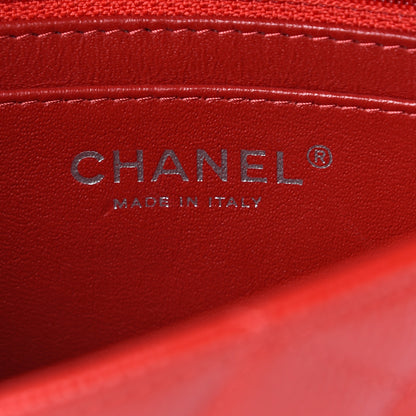Chanel Caviar Quilted Mini Rectangular Flap Red 5 of 10