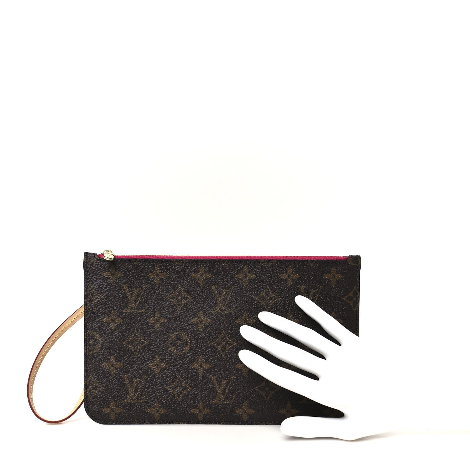 Louis Vuitton Monogram Neverfull MM GM Pochette Pivoine 2 of 7