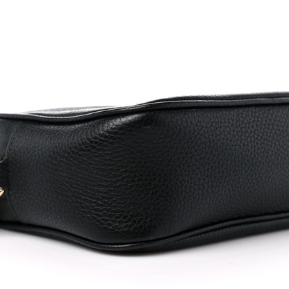 Gucci Pebbled Calfskin Small Soho Disco Bag Black 9 of 11