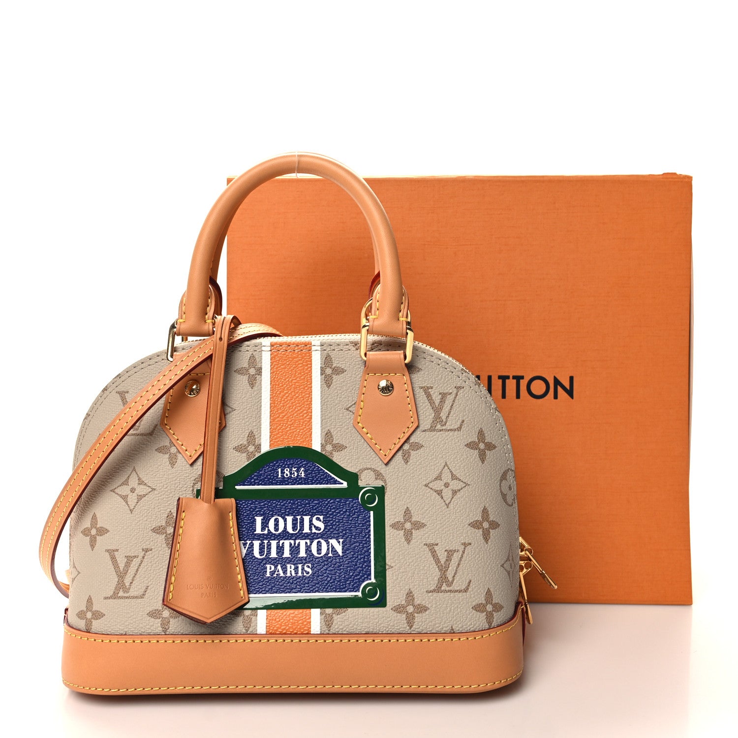 Louis Vuitton Monopaname Alma BB Beige Ocher 10 of 10