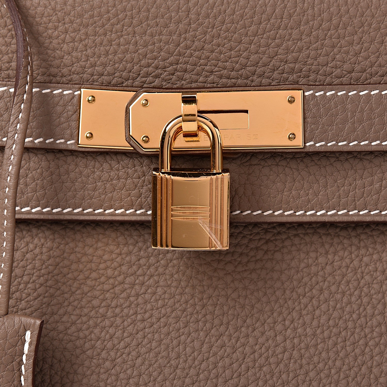 Hermes Togo Kelly Retourne 28 Etoupe 37 of 38