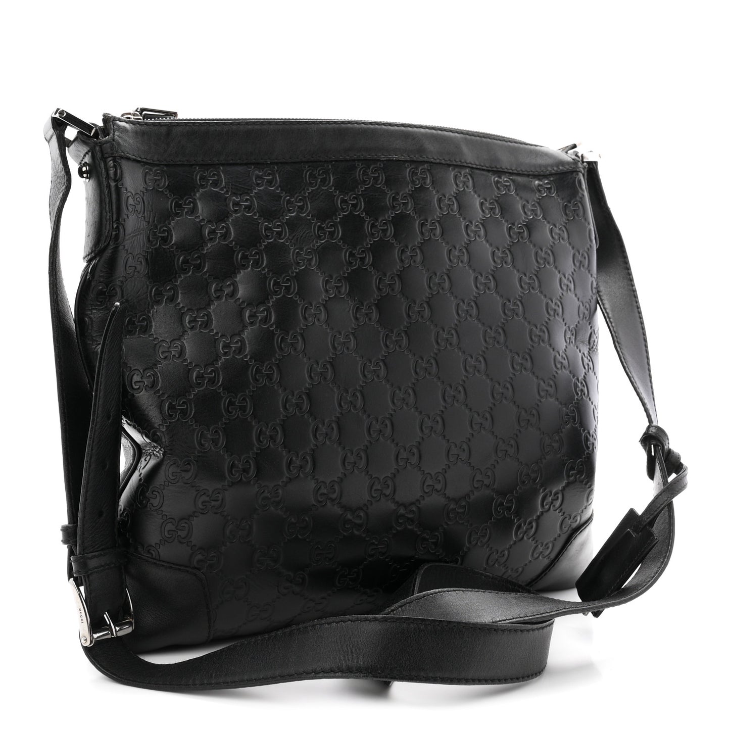 Guccissima GG Messenger Bag Black