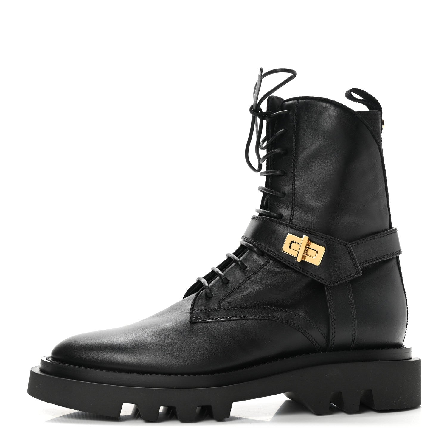 Givenchy Calfskin Eden Ankle Boots 37.5 Black 1 of 7