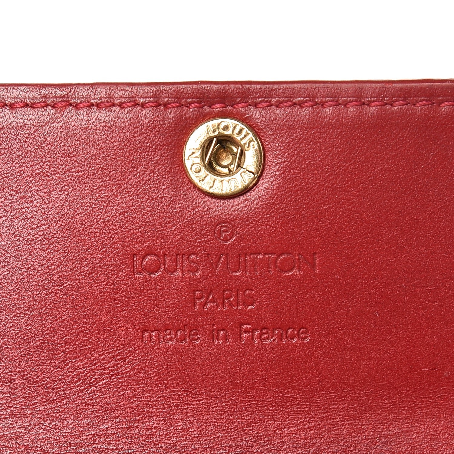 Louis Vuitton Vernis Ludlow Wallet Pomme D'Amour 6 of 14