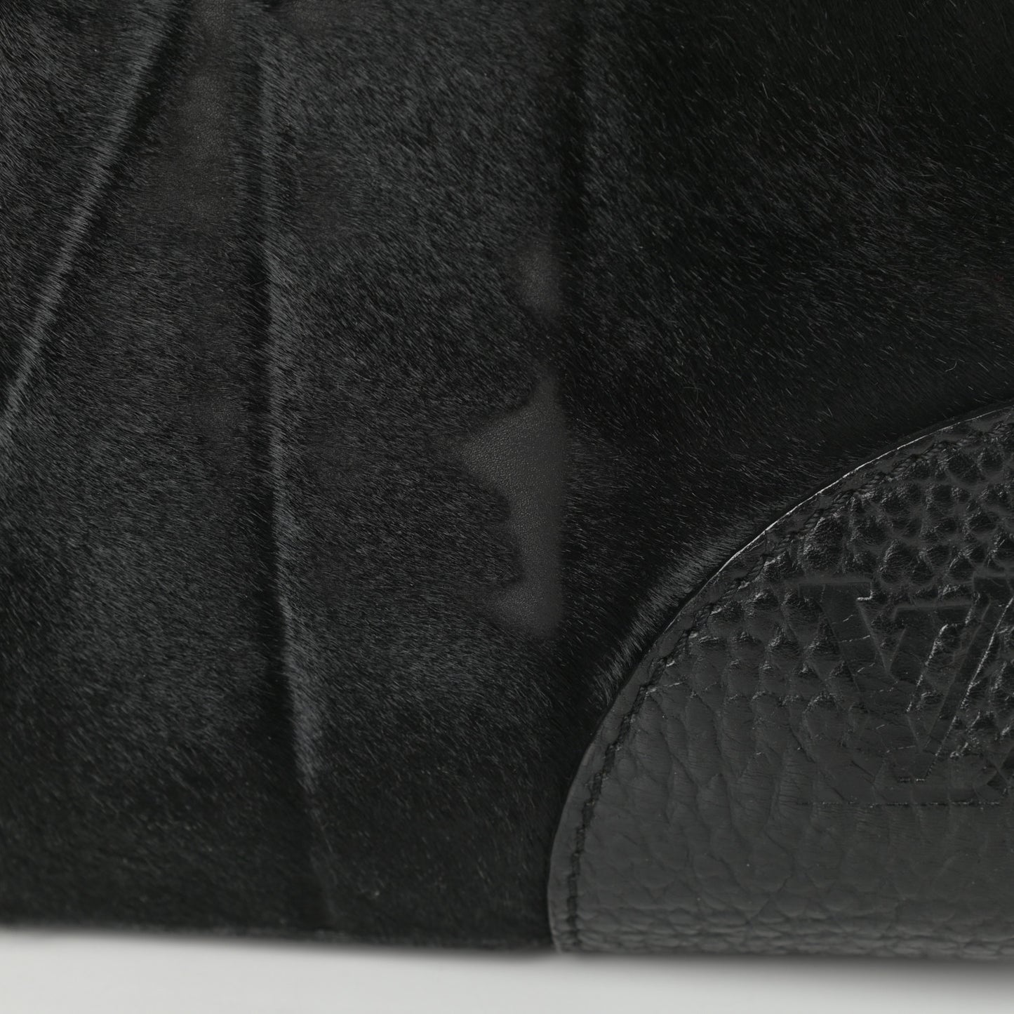 Pony Hair Mens Cabas Whistler Black