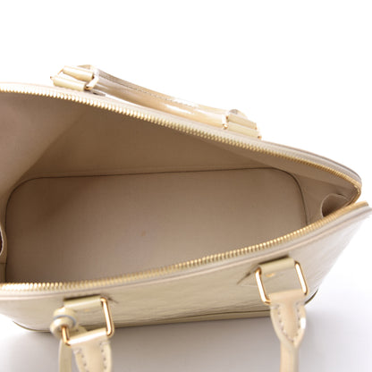 Louis Vuitton Vernis Alma PM Blanc Corail 5 of 9