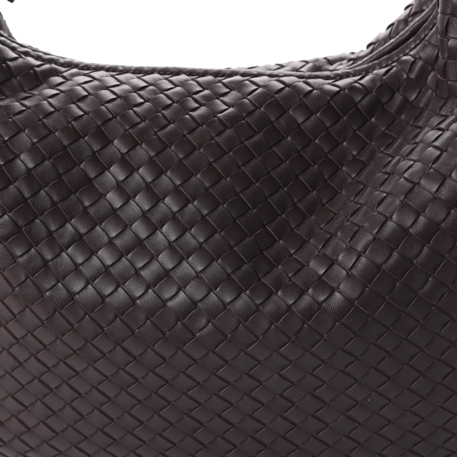 Bottega Veneta Nappa Intrecciato Large Veneta Hobo Ebano 9 of 9