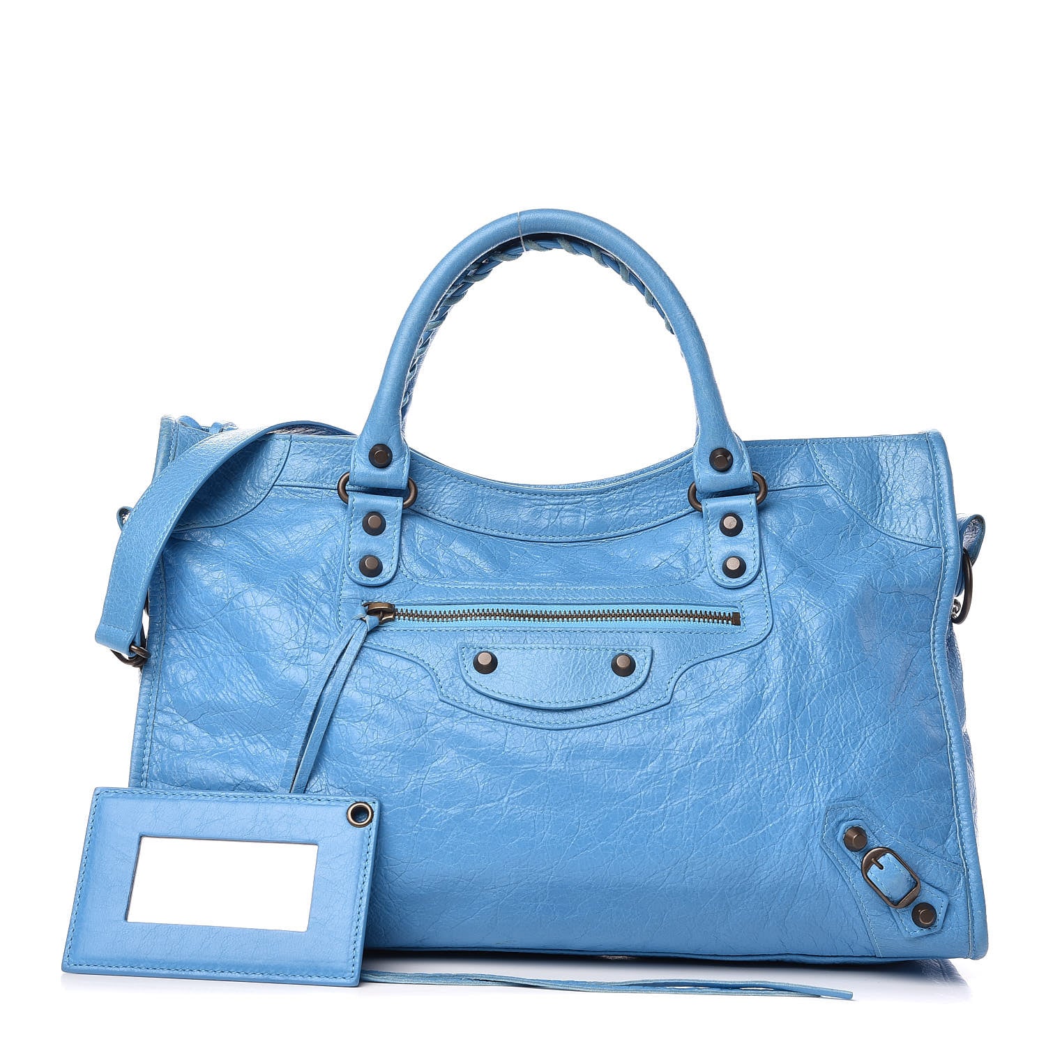 Balenciaga Agneau Classic Hardware City Bleu Azur Clair 1 of 11