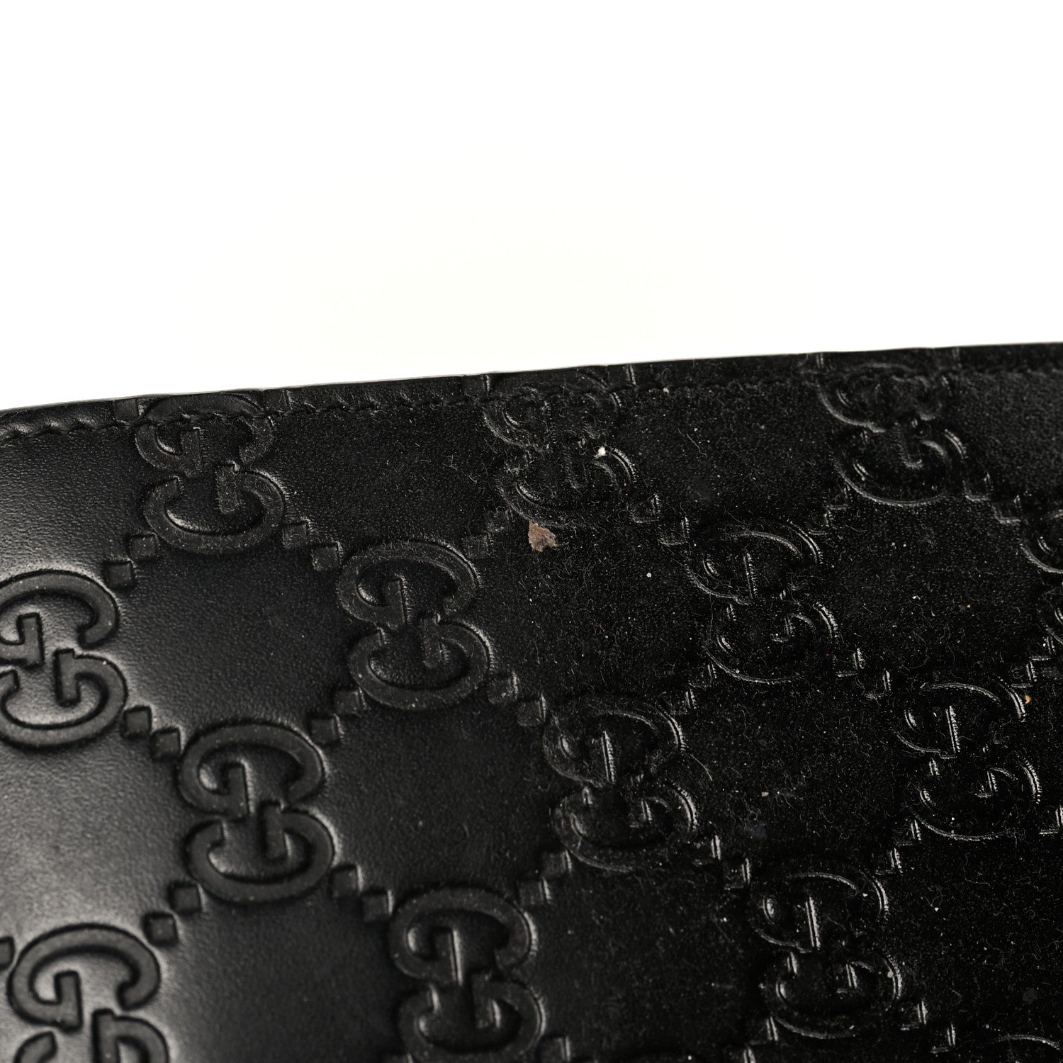 Gucci Guccissima Padlock Clutch Black 8 of 9