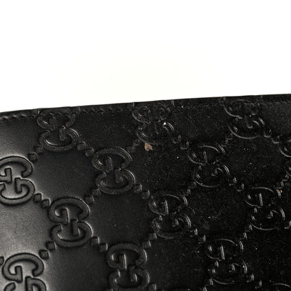 Gucci Guccissima Padlock Clutch Black 8 of 9