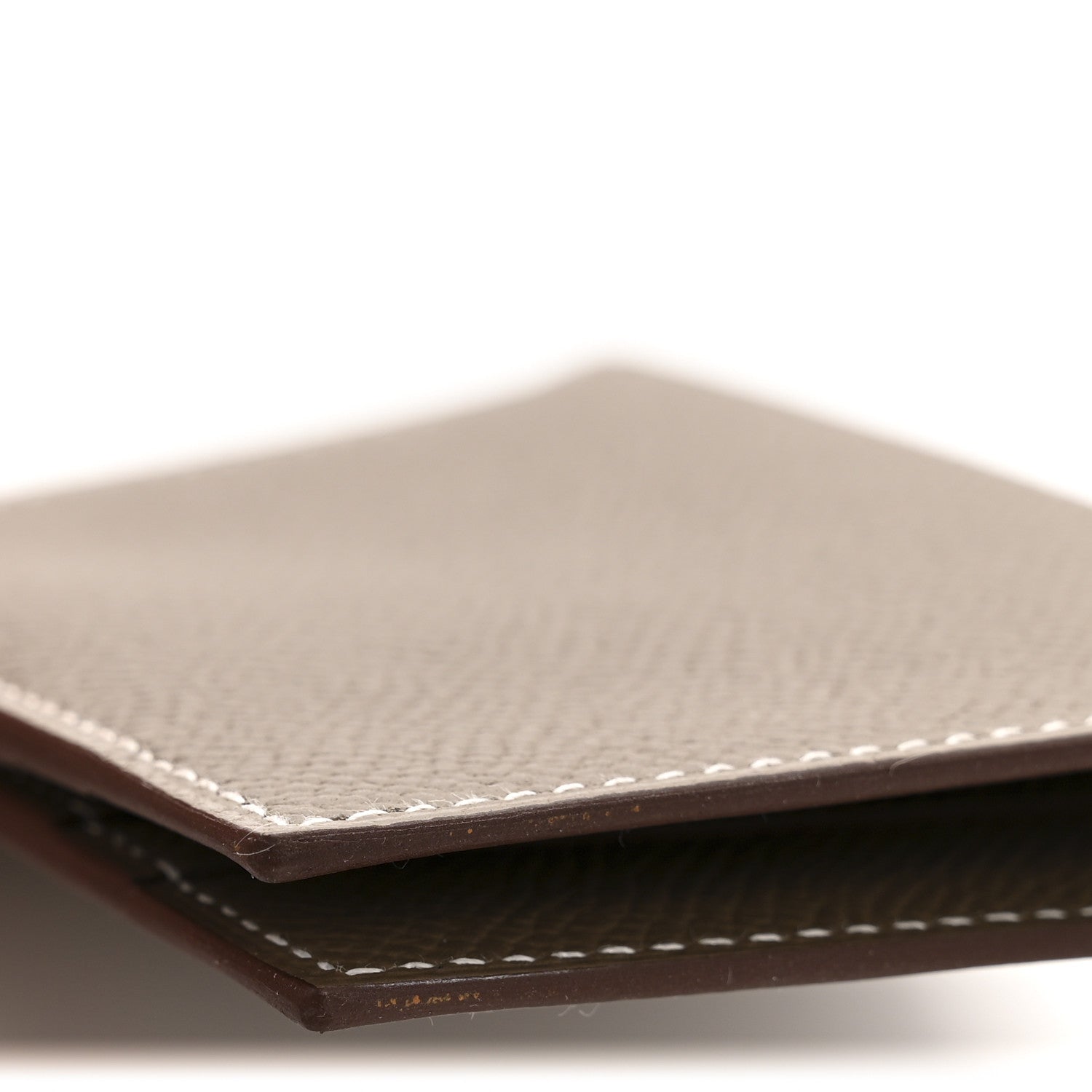 Hermes Epsom MC2 Euclide Card Holder Case Etoupe 8 of 8
