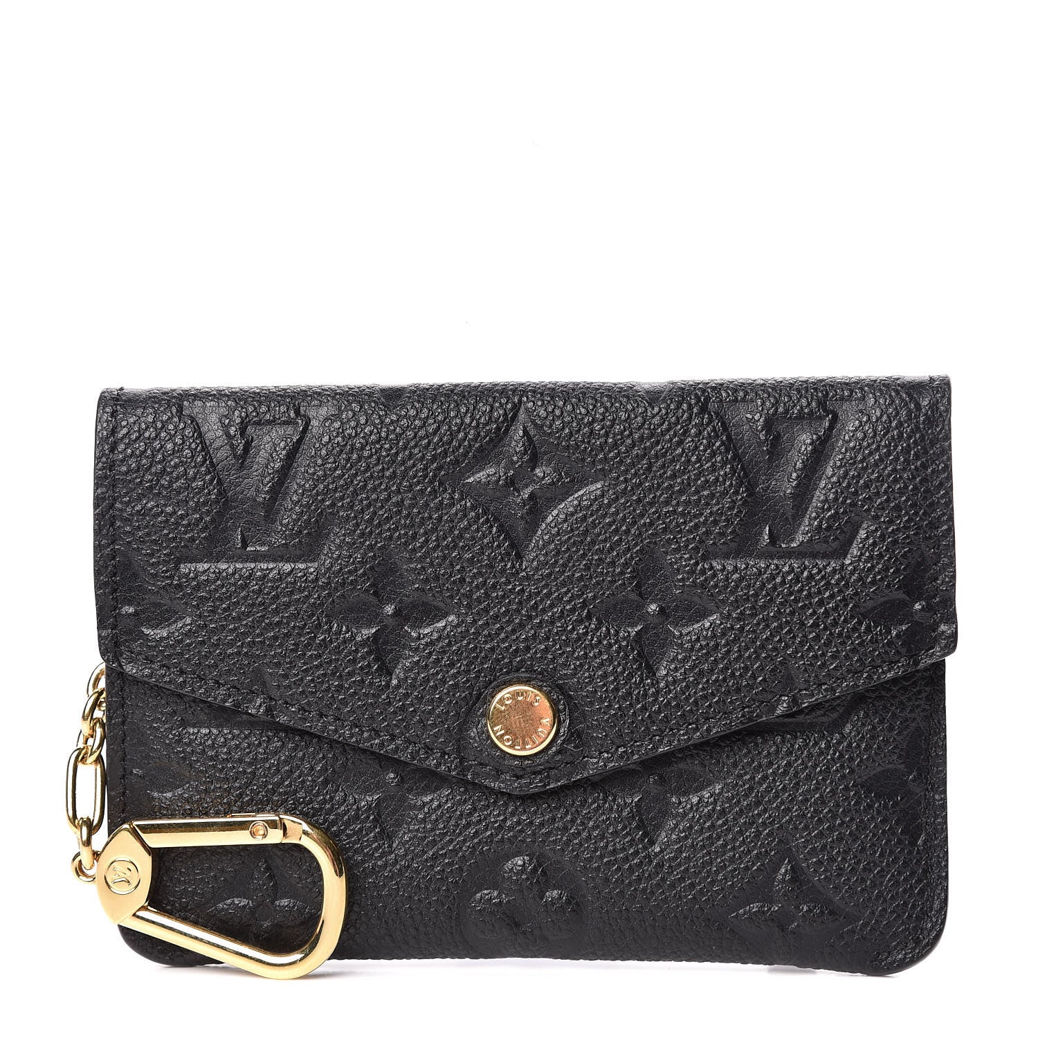 Louis Vuitton Empreinte Key Pouch Black 1 of 8