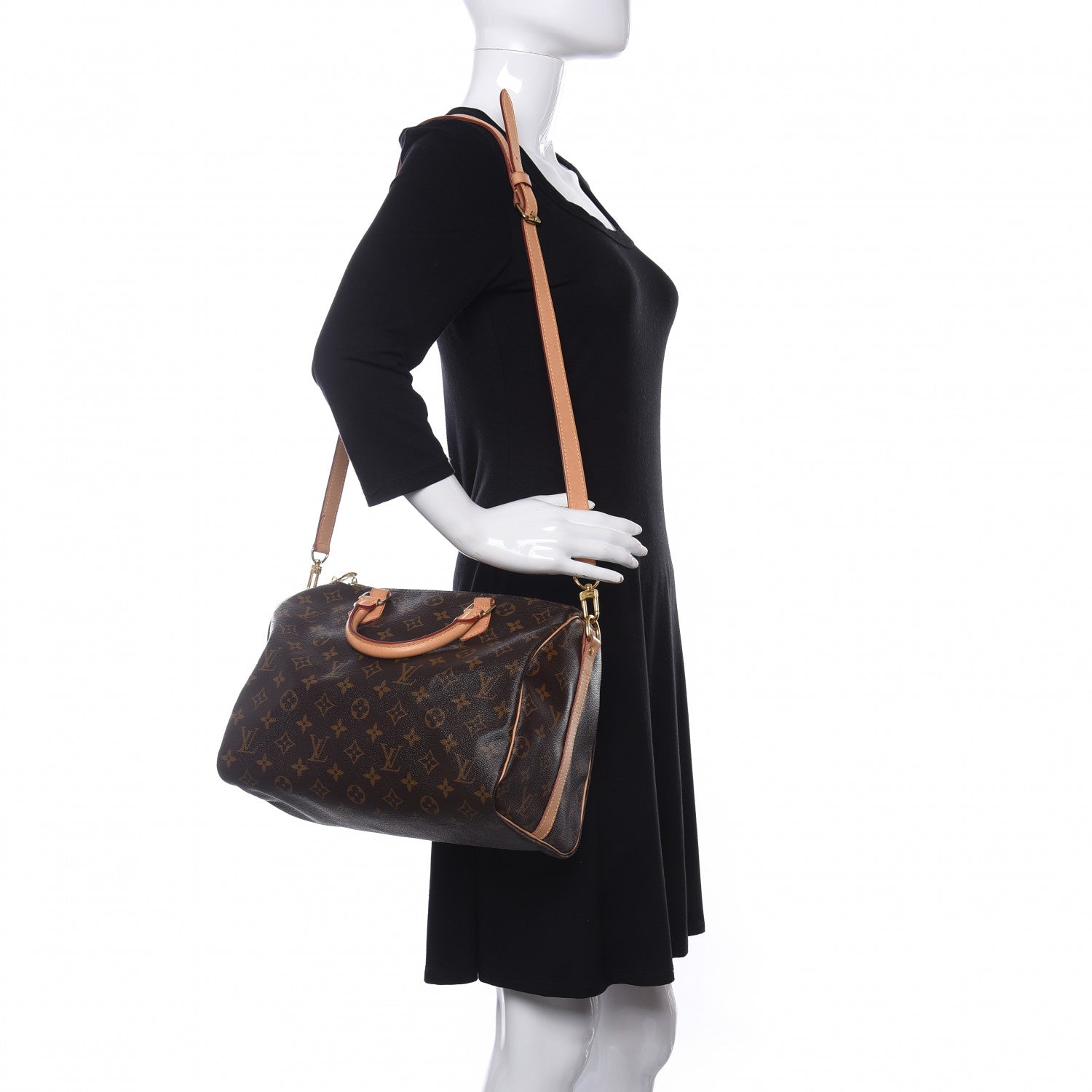 Louis Vuitton Monogram Speedy Bandouliere 30 2 of 9