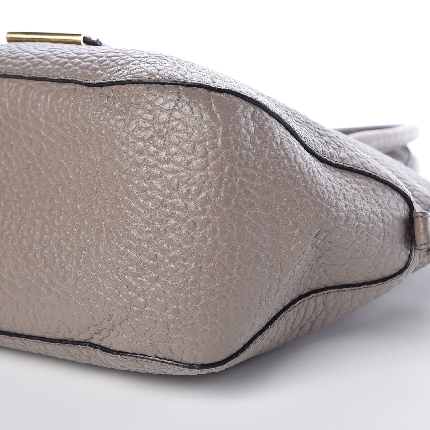 Burberry Heritage Grain Medium Orchard Bowling Bag Pale Taupe 11 of 11