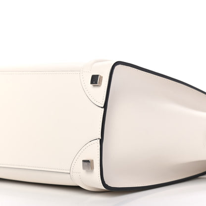 Celine Smooth Calfskin Micro Luggage White 6 of 8