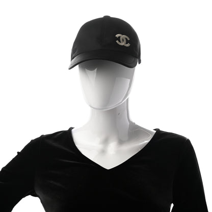 Chanel Cotton CC Cap Hat Black 2 of 9