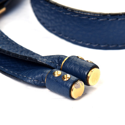 Chloe Calfskin Mini Marcie Round Crossbody Bag Royal Navy 9 of 10