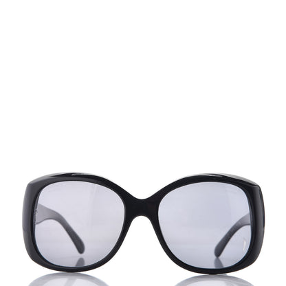 Chanel CC Polarized Sunglasses 5183 Black 2 of 10