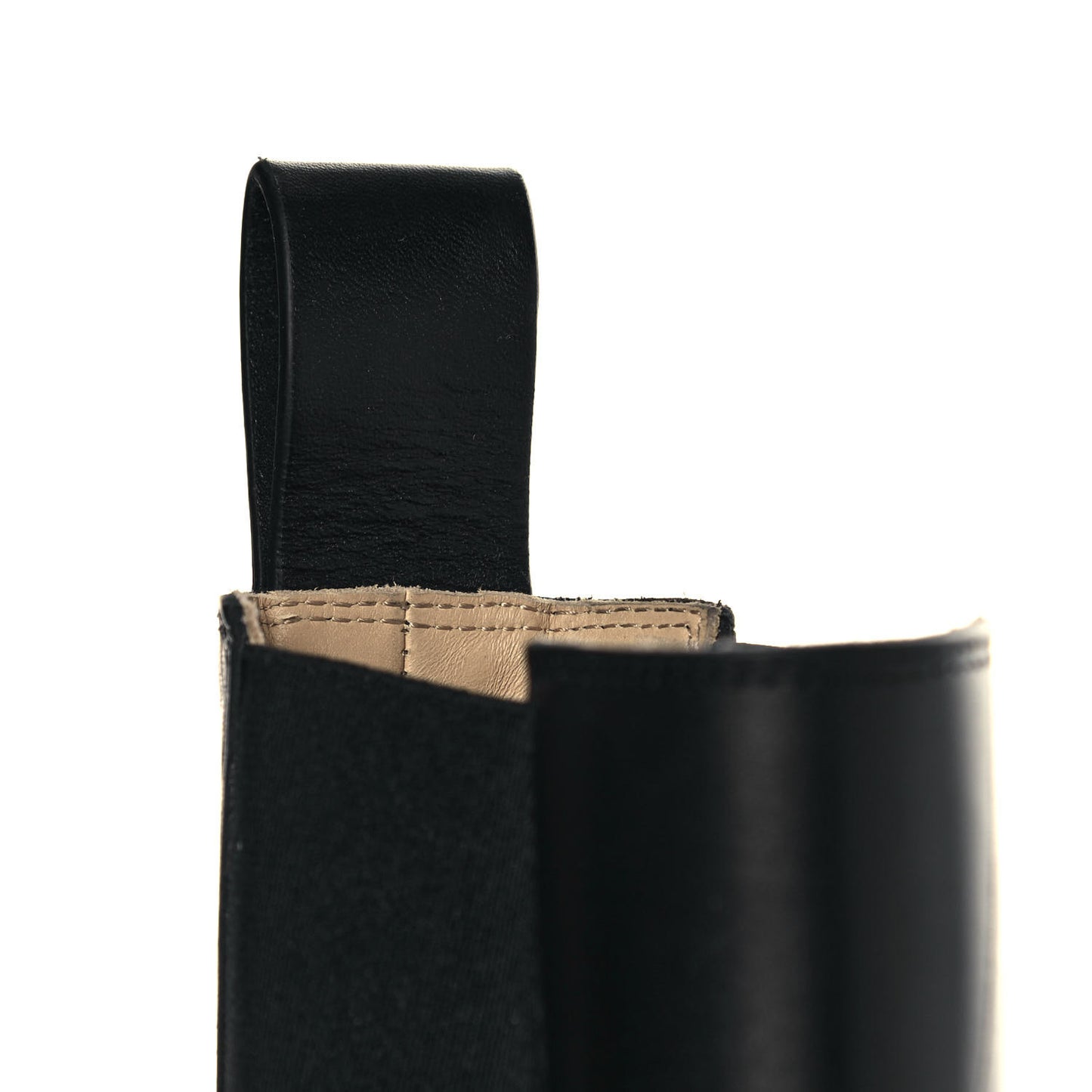 Calfskin The Flash Chelsea Boots 41 Black Grass