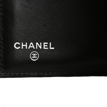 Chanel Lambskin Quilted Large Flap Wallet So Black 6 of 8