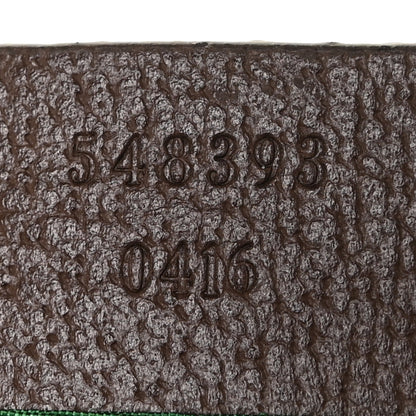 Gucci Soft GG Supreme Monogram Calfskin Medium Ophidia Cosmetic Case Beige Ebony New Acero 8 of 10