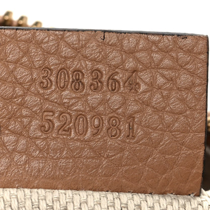 Gucci Pebbled Calfskin Small Soho Disco Bag Camelia 7 of 11