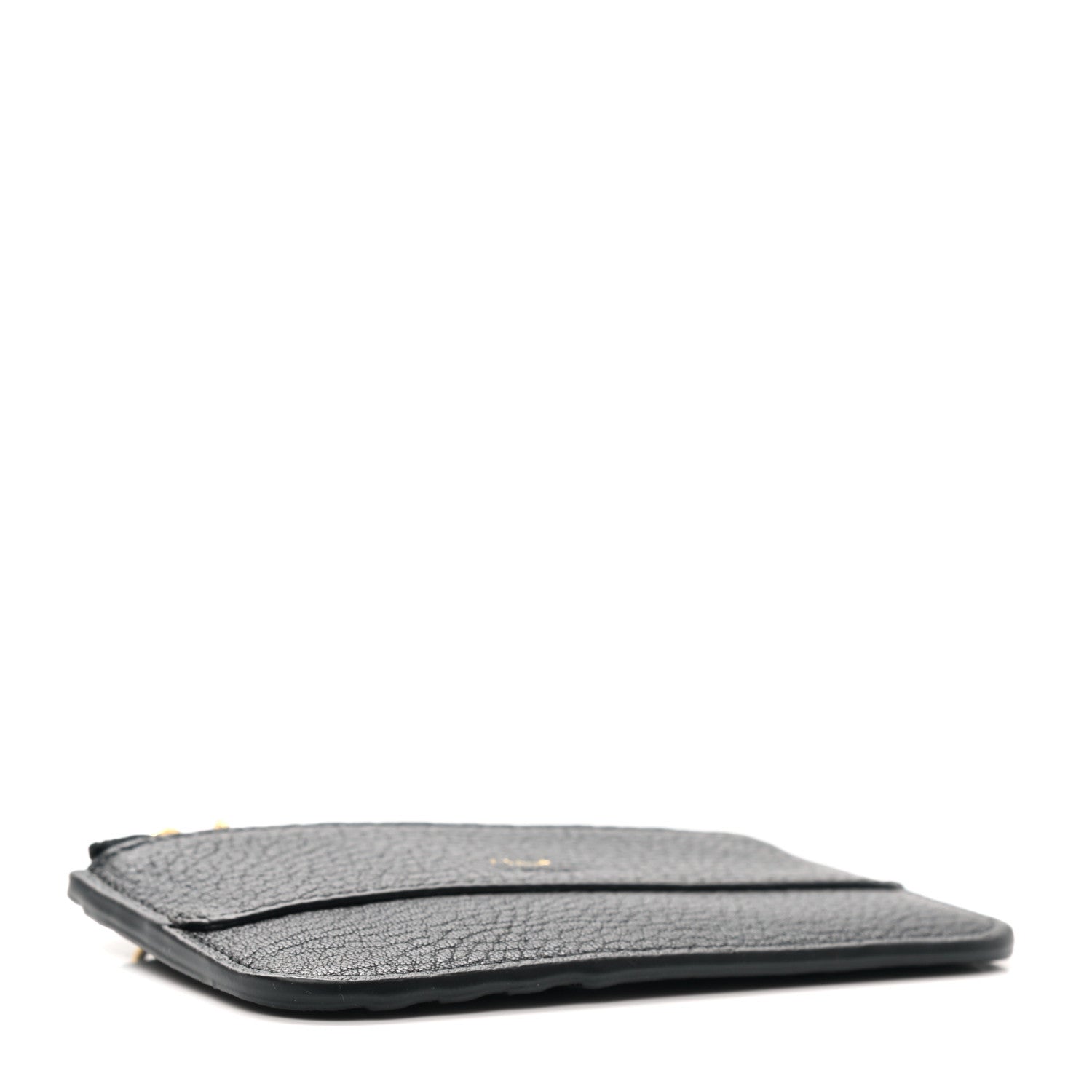 Chloe Grained Calfskin Drew Card Holder Black 4 of 7