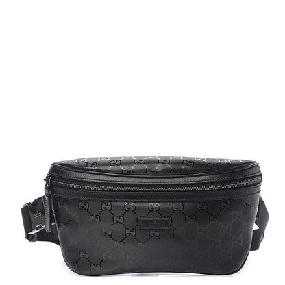 Gucci Imprime Monogram Belt Bag Black 1 of 9
