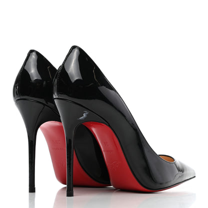 Christian Louboutin Patent Decollete 554 100 Pumps 36.5 Black 4 of 10