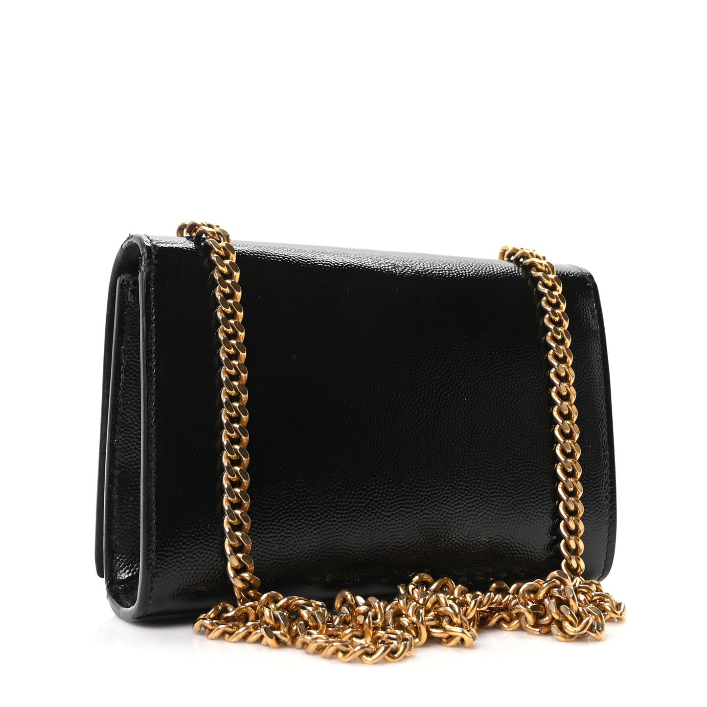 Grain De Poudre Small Monogram Kate Satchel Black
