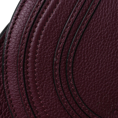 Chloe Calfskin Mini Marcie Round Crossbody Bag Wild Purple 10 of 12