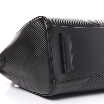 Givenchy Calfskin Geometric Embossed Small Antigona Black 8 of 10