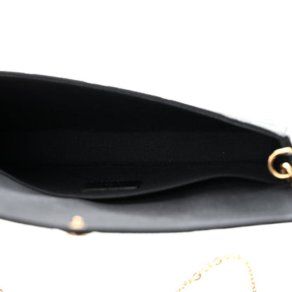 Louis Vuitton Empreinte Pochette Felicie Chain Wallet Black 6 of 11