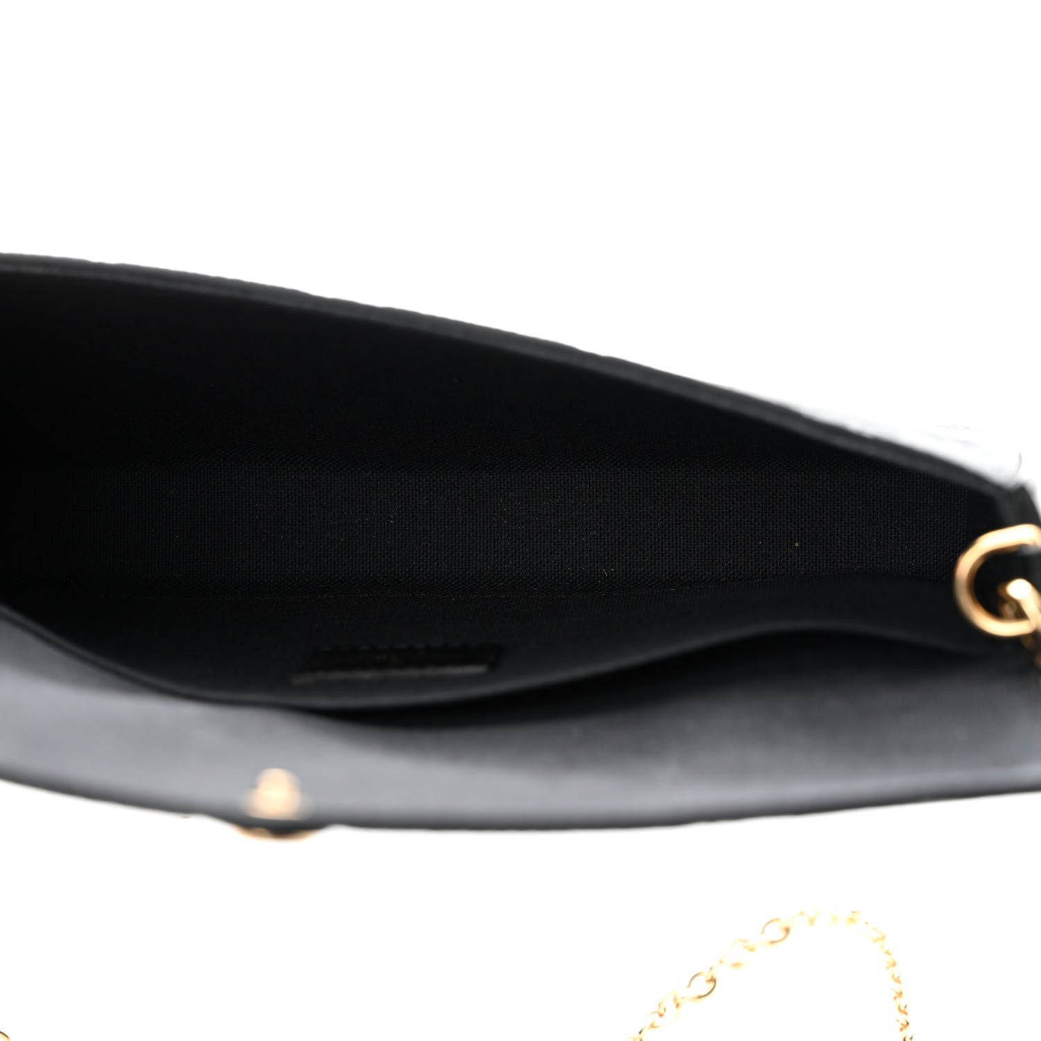 Louis Vuitton Empreinte Pochette Felicie Chain Wallet Black 6 of 11