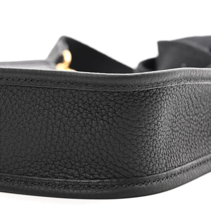 Hermes Taurillon Clemence Evelyne TPM Black 10 of 11