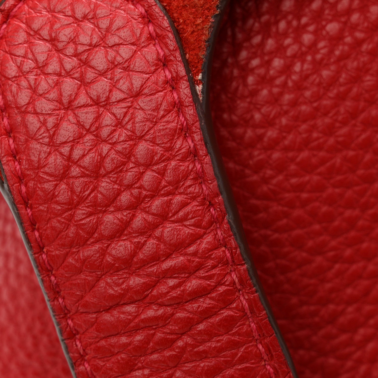 Hermes Taurillon Clemence Picotin Lock 22 MM Rouge Casaque 11 of 11