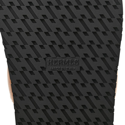 Hermes Nappa Extra Sandals 36.5 Gold 7 of 8