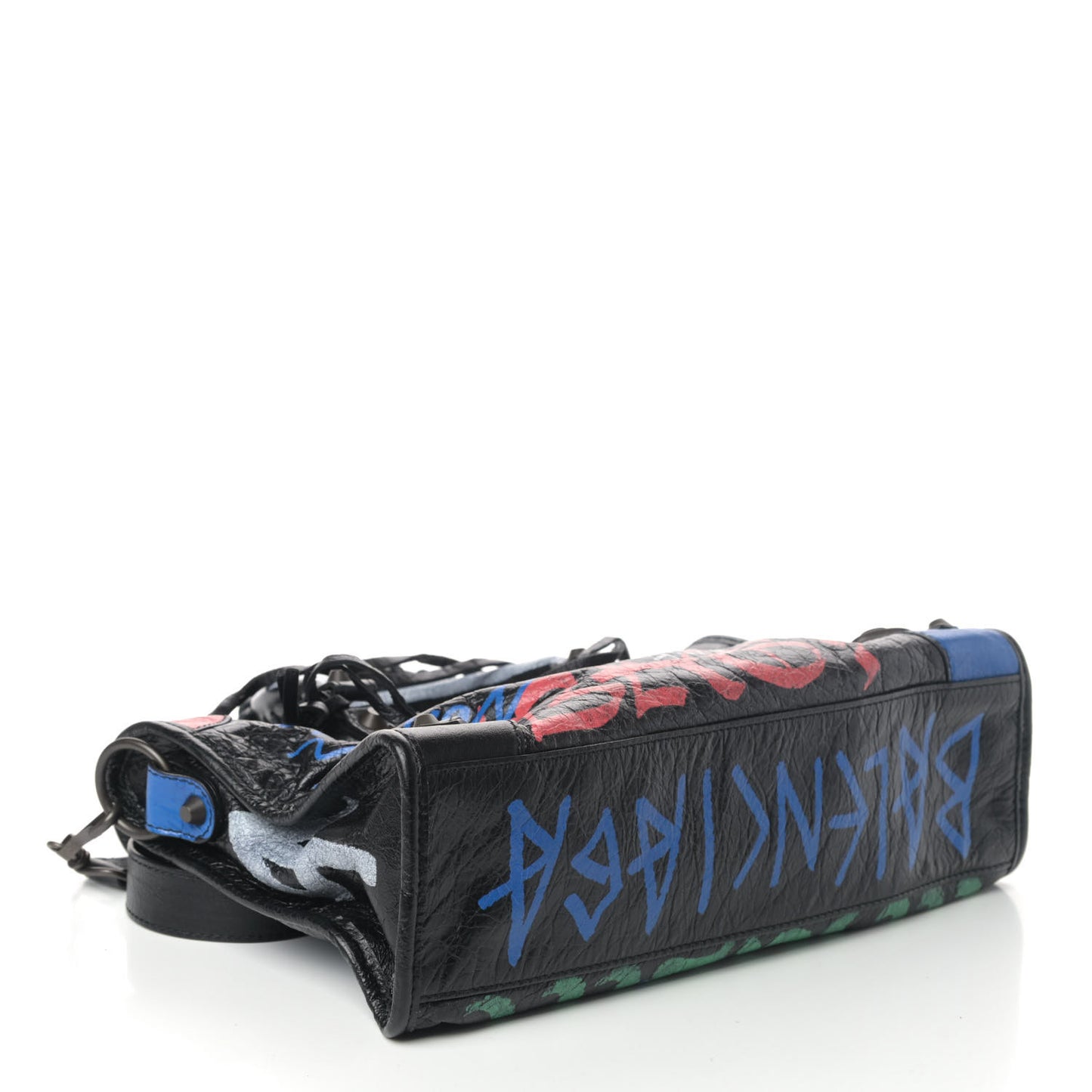 Agneau Graffiti All Over Classic Hardware S City Black Vert Rouge