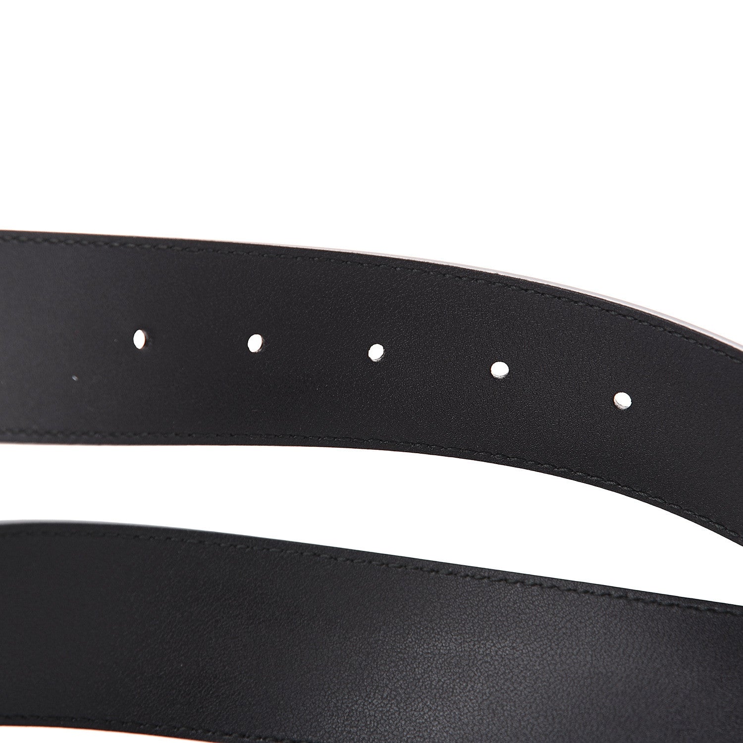 Gucci Calfskin Double G 40mm Belt 85 34 Black 4 of 6