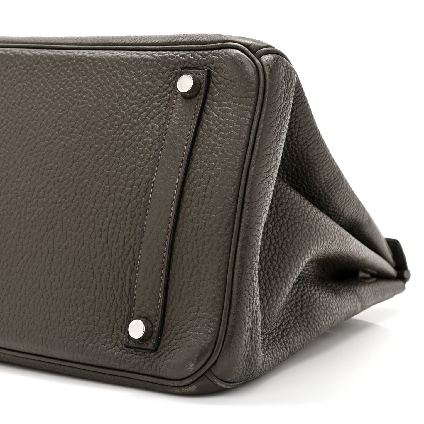 Togo Birkin 35 Vert Bronze