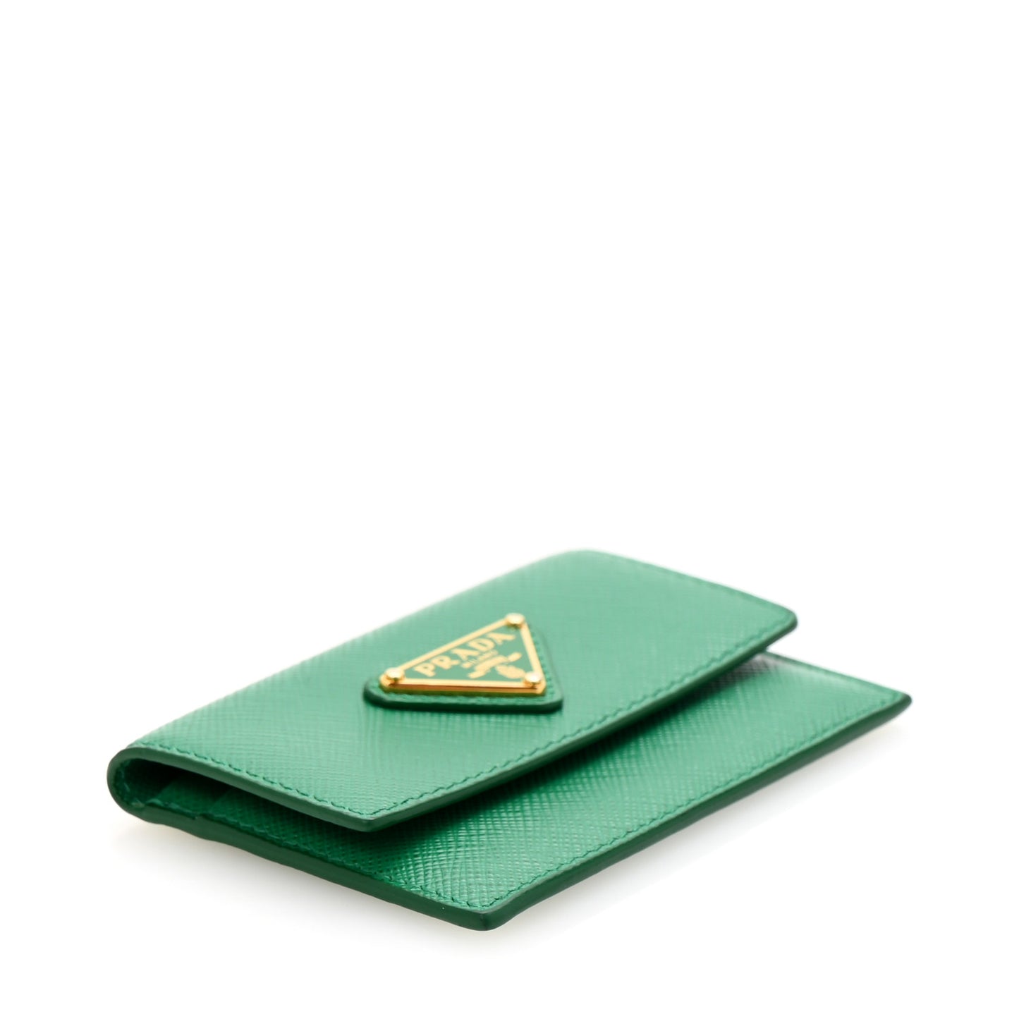 Saffiano Triangle Card Holder Wallet Mango