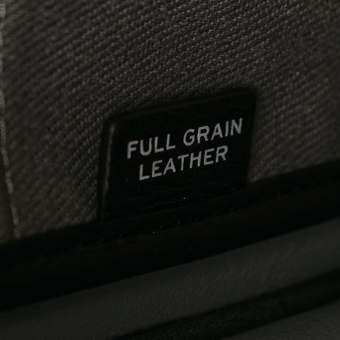 Grained Calfskin Medium The Tote Bag Black