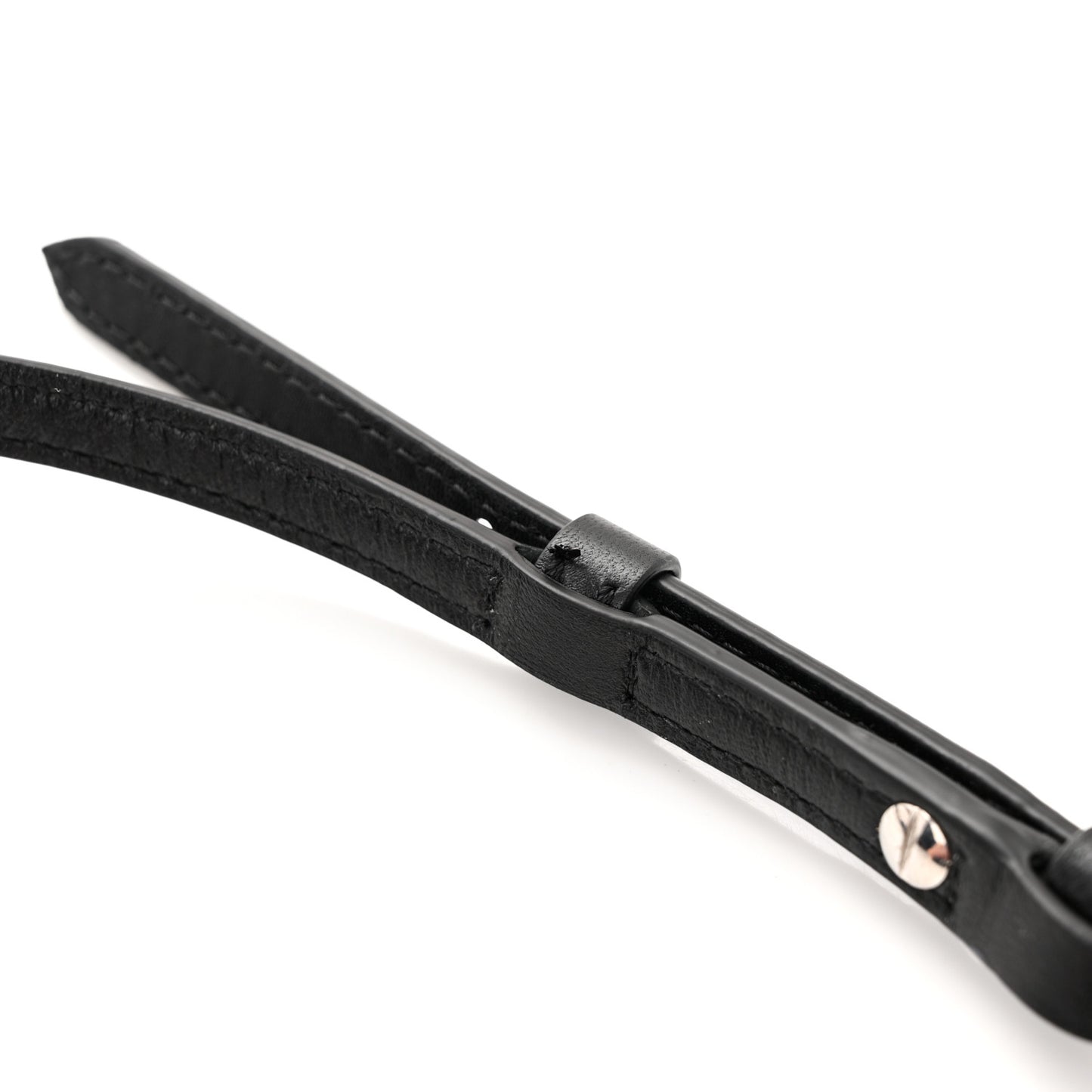 Nappa Eyelet Logo Mouchara Tote Black