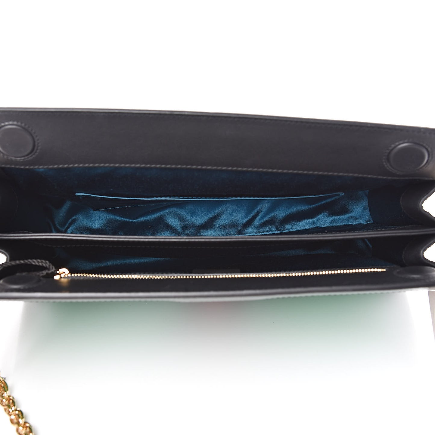 Suede Patent Web Medium Ophidia Chain Shoulder Bag New Shamarock Black